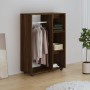 Brown oak plywood cabinet 80x40x110 cm by vidaXL, Wardrobes - Ref: Foro24-815980, Price: 54,81 €, Discount: %