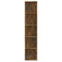 Estantería madera contrachapada roble ahumado 40x30x189 cm de vidaXL, Librerías y estanterías - Ref: Foro24-815435, Precio: 5...