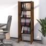 Büroschrank aus braunem Eichensperrholz 60x32x190 cm von vidaXL, Aktenschränke - Ref: Foro24-815281, Preis: 120,47 €, Rabatt: %