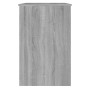 Escritorio de madera contrachapada gris Sonoma 100x50x76 cm de vidaXL, Escritorios - Ref: Foro24-815487, Precio: 78,25 €, Des...