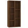 Estantería color roble marrón 50x25x106 cm de vidaXL, Librerías y estanterías - Ref: Foro24-815446, Precio: 57,74 €, Descuent...