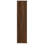 Brown oak shelf 50x25x106 cm by vidaXL, Bookcases and shelves - Ref: Foro24-815446, Price: 60,96 €, Discount: %