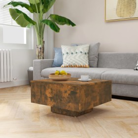 Smoked oak plywood coffee table 60x60x31.5 cm by vidaXL, Coffee table - Ref: Foro24-815837, Price: 43,55 €, Discount: %