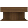 Brown oak plywood coffee table 57x57x30 cm by vidaXL, Coffee table - Ref: Foro24-815944, Price: 44,27 €, Discount: %