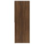 Estantería madera contrachapada color roble marrón 67x24x161 cm de vidaXL, Librerías y estanterías - Ref: Foro24-815503, Prec...