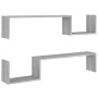 Wall shelves 2 pcs gray Sonoma wood 100x15x20 cm by vidaXL, Shelves and shelves - Ref: Foro24-815934, Price: 27,58 €, Discoun...