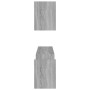 Wall shelves 2 pcs gray Sonoma wood 100x15x20 cm by vidaXL, Shelves and shelves - Ref: Foro24-815934, Price: 27,58 €, Discoun...