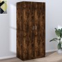 Smoked oak plywood cabinet 80x52x180 cm by vidaXL, Wardrobes - Ref: Foro24-815351, Price: 199,13 €, Discount: %