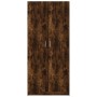 Smoked oak plywood cabinet 80x52x180 cm by vidaXL, Wardrobes - Ref: Foro24-815351, Price: 199,13 €, Discount: %