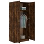 Smoked oak plywood cabinet 80x52x180 cm by vidaXL, Wardrobes - Ref: Foro24-815351, Price: 199,13 €, Discount: %