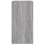 Zapatero de madera contrachapada gris Sonoma 60x35x70 cm de vidaXL, Zapateros y organizadores de calzado - Ref: Foro24-816015...