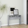 Sonoma gray plywood console table 105x30x80 cm by vidaXL, Side tables - Ref: Foro24-815940, Price: 59,99 €, Discount: %