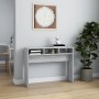 Sonoma gray plywood console table 105x30x80 cm by vidaXL, Side tables - Ref: Foro24-815940, Price: 59,99 €, Discount: %