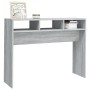 Mesa consola madera contrachapada gris Sonoma 105x30x80 cm de vidaXL, Mesas auxiliares - Ref: Foro24-815940, Precio: 59,08 €,...