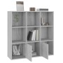 Estantería color gris Sonoma 98x30x98 cm de vidaXL, Librerías y estanterías - Ref: Foro24-815448, Precio: 98,78 €, Descuento: %