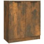 Sideboards 3 pieces smoked oak plywood by vidaXL, Sideboards - Ref: Foro24-3115841, Price: 134,75 €, Discount: %