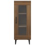 Brown oak plywood sideboard 34.5x34x90 cm by vidaXL, Sideboards - Ref: Foro24-817431, Price: 56,40 €, Discount: %