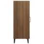 Aparador madera contrachapada color roble marrón 34,5x34x90 cm de vidaXL, Aparadores - Ref: Foro24-817431, Precio: 56,40 €, D...