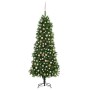 Künstlicher Weihnachtsbaum mit Lichtern und Kugeln grün 240 cm von vidaXL, Weihnachtsbäume - Ref: Foro24-3077643, Preis: 255,...