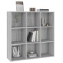 Regal in Sonoma-Grau, 98 x 29 x 97,5 cm von vidaXL, Bücherregale und Regale - Ref: Foro24-815451, Preis: 78,07 €, Rabatt: %