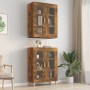 Smoked oak wall hanging cabinet 69.5x34x90 cm by vidaXL, Sideboards - Ref: Foro24-817387, Price: 80,50 €, Discount: %