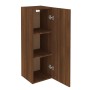 Mueble para TV madera de ingeniería marrón roble 30,5x30x90 cm de vidaXL, Muebles TV - Ref: Foro24-815751, Precio: 33,59 €, D...