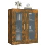 Smoked oak wall hanging cabinet 69.5x34x90 cm by vidaXL, Sideboards - Ref: Foro24-817387, Price: 80,50 €, Discount: %