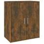 Shoe cabinet made of smoked oak plywood, 60x35x70 cm by vidaXL, Shoe racks and shoe organizers - Ref: Foro24-816008, Price: 8...