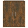 Schuhschrank aus geräuchertem Eichensperrholz 60x35x70 cm von vidaXL, Schuhregale und Schuhorganisatoren - Ref: Foro24-816008...