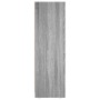 Armario de baño madera contrachapada gris Sonoma 30x30x95 cm de vidaXL, Muebles de baño - Ref: Foro24-815553, Precio: 47,75 €...