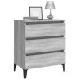 Aparador de madera contrachapada gris Sonoma 60x35x69 cm de vidaXL, Aparadores - Ref: Foro24-815808, Precio: 80,57 €, Descuen...