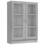 Vitrine aus grauem Sonoma-Sperrholz, 82,5 x 30,5 x 115 cm von vidaXL, Bücherregale und Regale - Ref: Foro24-815619, Preis: 91...