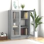 Vitrine aus grauem Sonoma-Sperrholz, 82,5 x 30,5 x 115 cm von vidaXL, Bücherregale und Regale - Ref: Foro24-815619, Preis: 91...