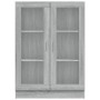 Vitrine aus grauem Sonoma-Sperrholz, 82,5 x 30,5 x 115 cm von vidaXL, Bücherregale und Regale - Ref: Foro24-815619, Preis: 91...