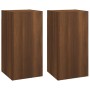 Muebles para TV 2 uds madera roble marrón 30,5x30x60 cm de vidaXL, Muebles TV - Ref: Foro24-815746, Precio: 40,54 €, Descuent...