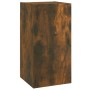 Smoked oak plywood TV cabinet 30.5x30x60 cm by vidaXL, TV Furniture - Ref: Foro24-815741, Price: 33,80 €, Discount: %