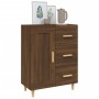 Oak brown plywood sideboard 69.5x34x90 cm by vidaXL, Sideboards - Ref: Foro24-817371, Price: 69,88 €, Discount: %