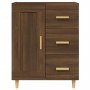 Oak brown plywood sideboard 69.5x34x90 cm by vidaXL, Sideboards - Ref: Foro24-817371, Price: 69,88 €, Discount: %