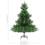 Nordmann fir Christmas tree with LEDs and green balls 120 cm by vidaXL, Christmas trees - Ref: Foro24-3077644, Price: 126,49 ...