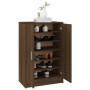 Brown oak plywood shoe cabinet 60x35x92 cm by vidaXL, Shoe racks and shoe organizers - Ref: Foro24-816013, Price: 130,21 €, D...