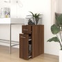 Brown oak plywood medicine cabinet cabinet 20x45.5x60cm by vidaXL, Lockers and storage cabinets - Ref: Foro24-815866, Price: ...