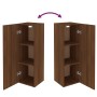 Muebles TV 2 uds madera de ingeniería marrón roble 30,5x30x90cm de vidaXL, Muebles TV - Ref: Foro24-815752, Precio: 92,99 €, ...