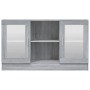 Sonoma gray plywood display case 120x30.5x70 cm by vidaXL, Sideboards - Ref: Foro24-815628, Price: 122,99 €, Discount: %