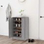 Sonoma gray plywood shoe rack 60x35x92 cm by vidaXL, Shoe racks and shoe organizers - Ref: Foro24-816012, Price: 96,34 €, Dis...