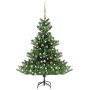 Nordmann fir Christmas tree with LEDs and green balls 210 cm by vidaXL, Christmas trees - Ref: Foro24-3077647, Price: 249,65 ...