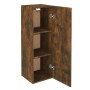 TV-Schrank aus Holzwerkstoff, geräucherte Eiche, 30,5 x 30 x 90 cm von vidaXL, TV-Möbel - Ref: Foro24-815747, Preis: 44,24 €,...