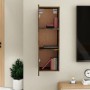 TV-Schrank aus Holzwerkstoff, geräucherte Eiche, 30,5 x 30 x 90 cm von vidaXL, TV-Möbel - Ref: Foro24-815747, Preis: 44,24 €,...