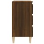 Aparador de madera contrachapada roble marrón 60x35x69 cm de vidaXL, Aparadores - Ref: Foro24-815806, Precio: 79,99 €, Descue...