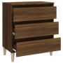 Aparador de madera contrachapada roble marrón 60x35x69 cm de vidaXL, Aparadores - Ref: Foro24-815806, Precio: 79,99 €, Descue...