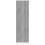 Wardrobe for refrigerator in Sonoma grey wood, 60x57x207 cm. by vidaXL, Kitchen cabinets - Ref: Foro24-815601, Price: 170,05 ...